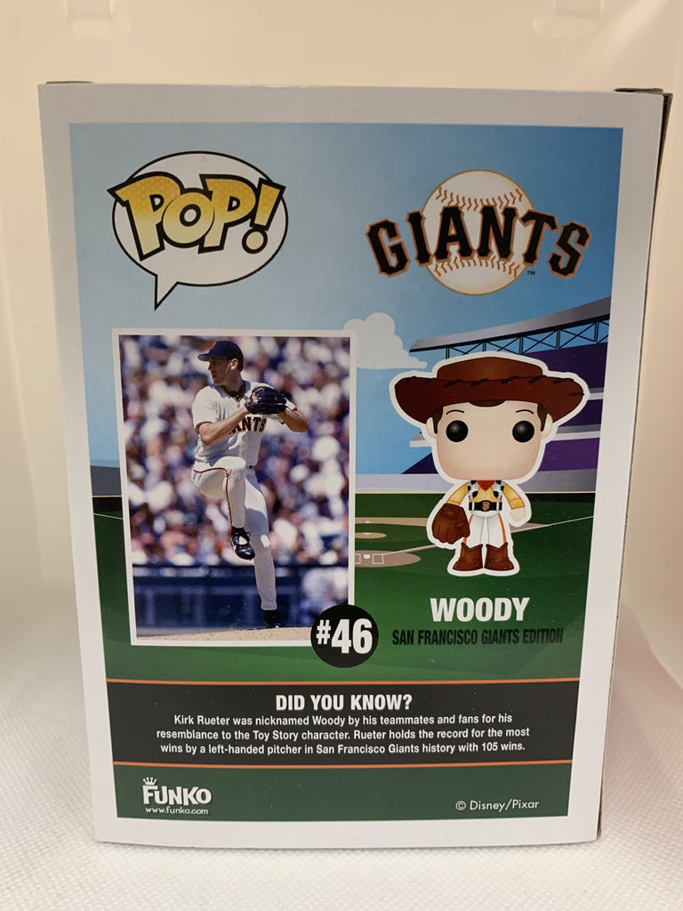 Funko Pop! Disney Woody San Francisco Giants Exclusive Special Events Toy Story #03 Funko 
