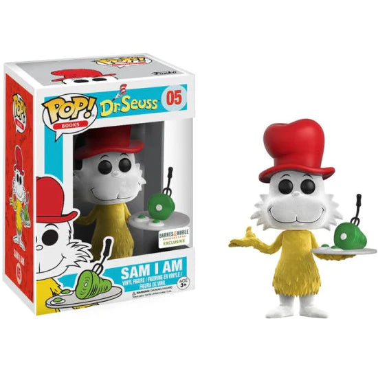 Funko Pop! Dr Seuss Sam I Am (Flocked) Exclusive #05