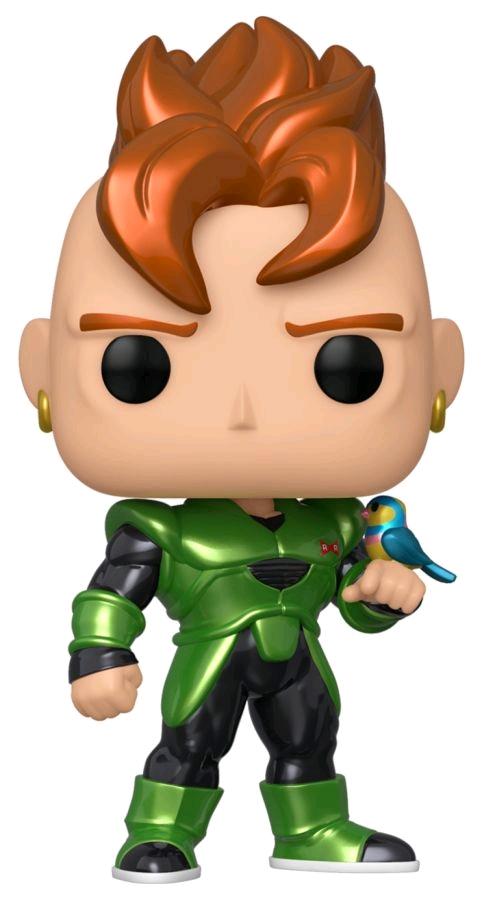 Funko Pop! Dragon Ball Z Android 16 Metallic Exclusive #708