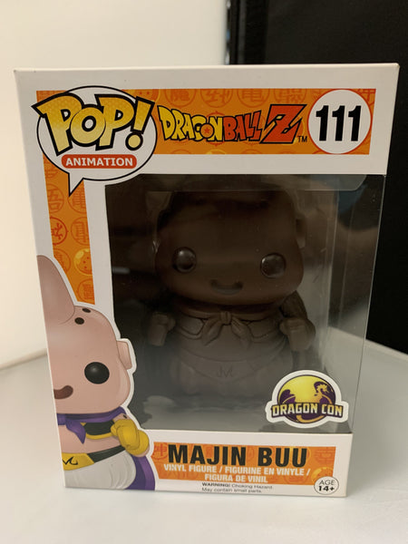 Funko Pop! Dragon Ball Z: Chocolate Majin Buu #111 Convention Exclusive Funko Pop! Dragon Ball Z: Chocolate Majin Buu #111 Convention Exclusive