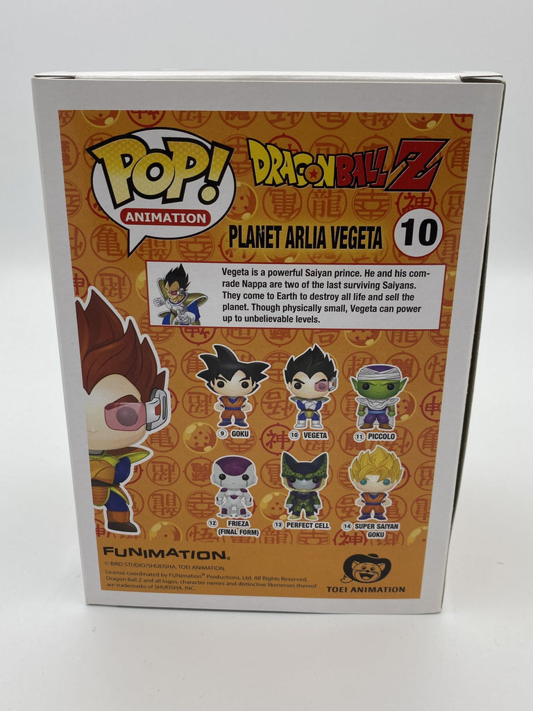 Funko Pop! Dragon Ball Z DBZ Planet Arlia Vegeta NYCC Toy Tokyo Exclusive #10 Funko 