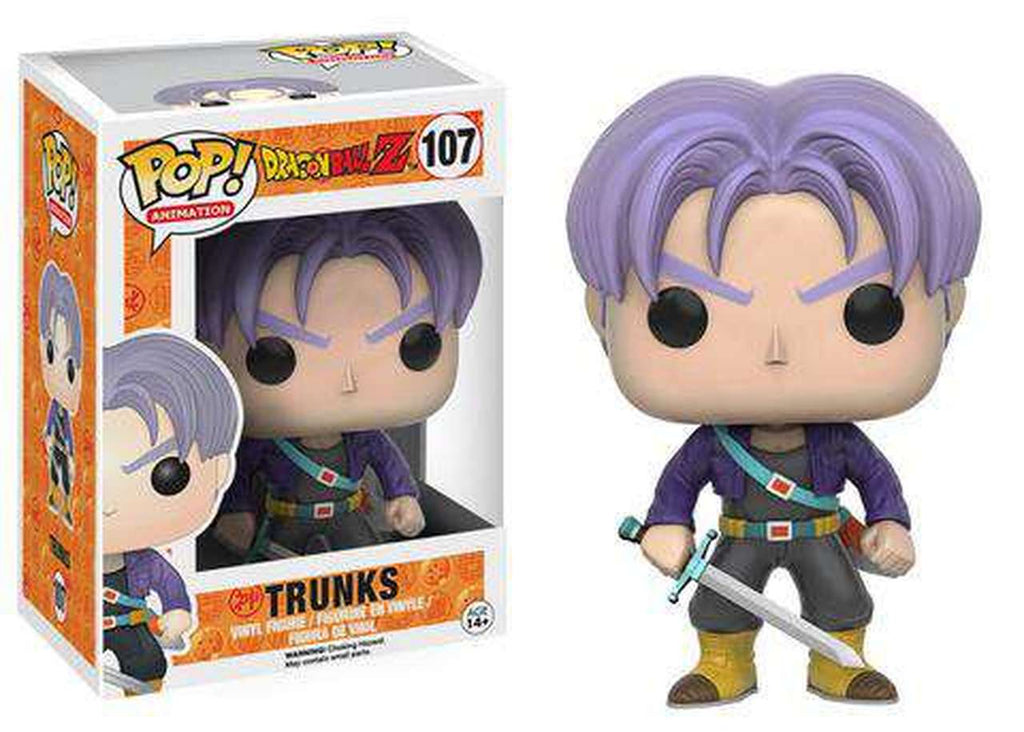 Funko Pop! Dragon Ball Z DBZ Trunks #107