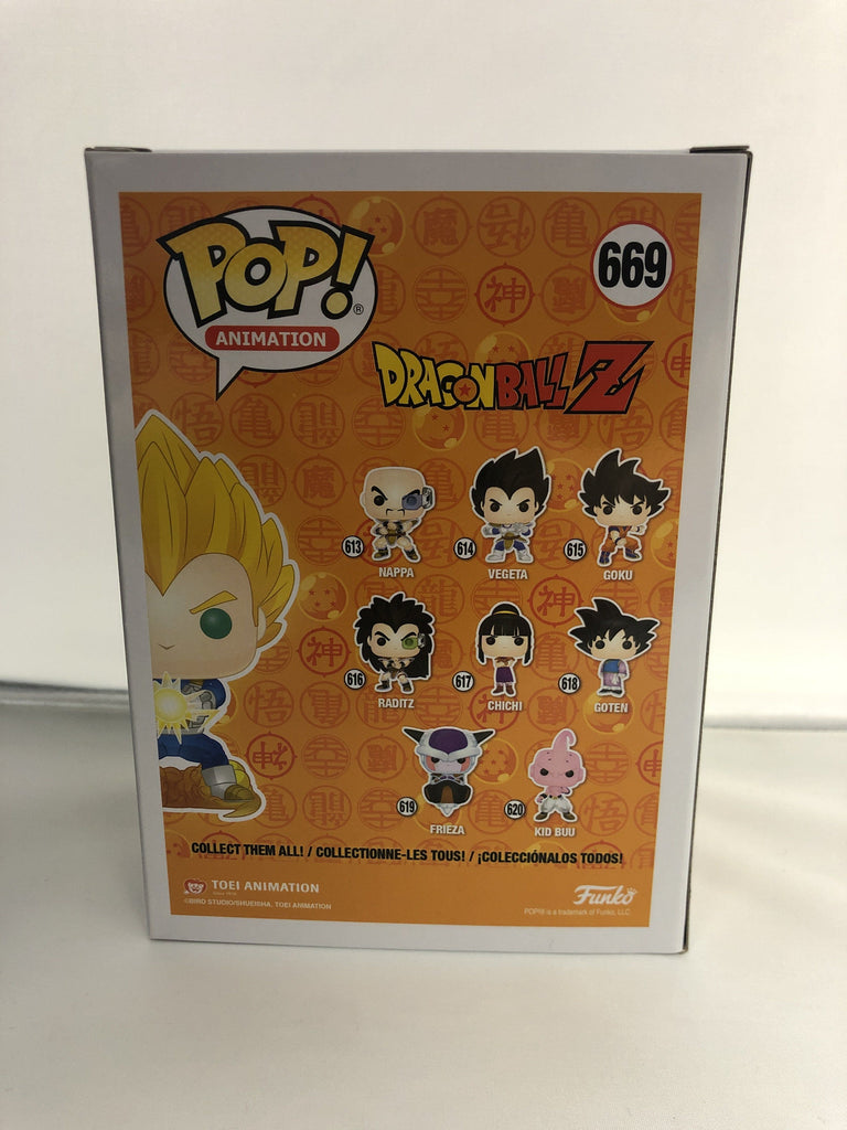 Funko Pop! Dragon Ball Z DBZ Vegeta Final Flash NYCC Exclusive Official Sticker #669 Funko 