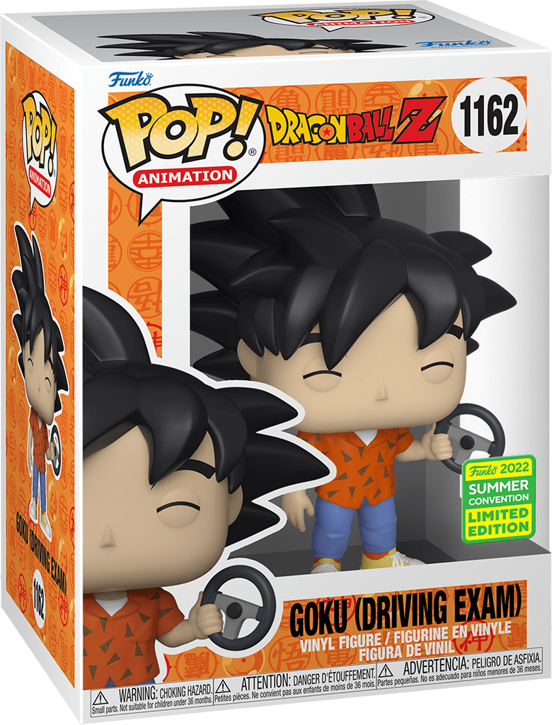 Funko Pop! Dragon Ball Z Goku (Driving Exam) Summer Convention Exclusive #1162