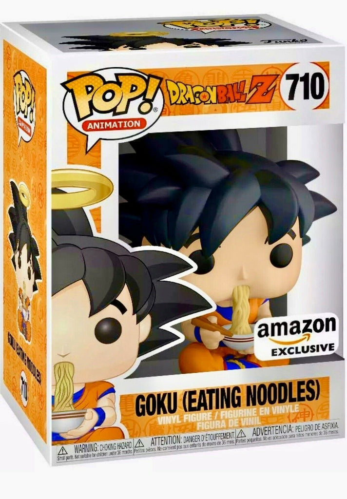 Funko Pop! Dragon Ball Z Goku (Eating Noodles) Exclusive #710