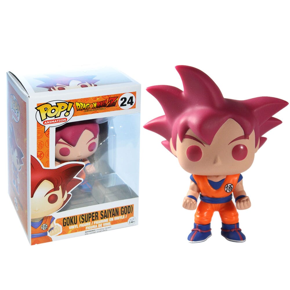 Funko Pop! Dragon Ball Z Goku (Super Saiyan God)(Red Hair) Exclusive #24 Funko 