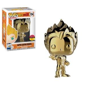 Funko Pop! Dragon Ball Z Gold Chrome Vegeta Exclusive #154