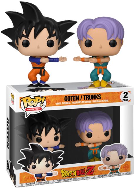 Funko Pop! Dragon Ball Z Goten/Trunks 2 pack Exclusive