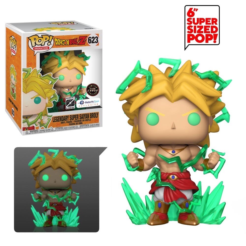 Funko Pop! Dragon Ball Z Legendary Super Saiyan Broly Chase Exclusive #623