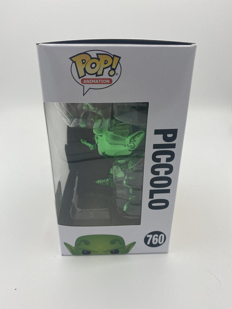 Funko Pop! Dragon Ball Z Piccolo Green Chrome Exclusive (Official Sticker) #760 Funko 