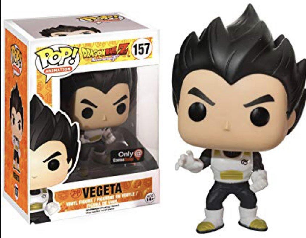 Funko Pop! Dragon Ball Z Resurrection F Vegeta Black Hair Exclusive #157