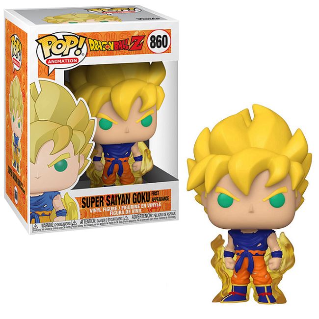 Funko Pop! Dragon Ball Z Super Saiyan Goku (First Appearance) #860