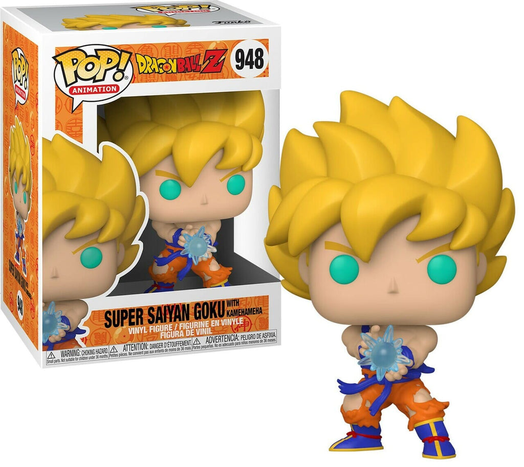 Funko Pop! Dragon Ball Z Super Saiyan Goku (Kamehameha) #948