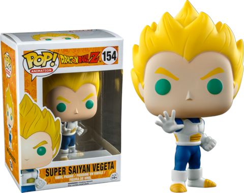 Funko Pop! Dragon Ball Z Super Saiyan Vegeta Exclusive #154