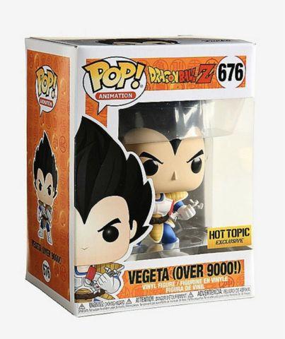 Funko Pop! Dragon Ball Z Vegeta Over 9000 Exclusive #676