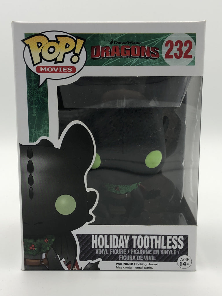 Funko Pop! Dragons Holiday Toothless #232 (Shelf Wear)