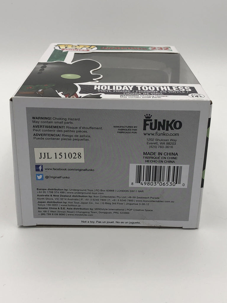 Funko Pop! Dragons Holiday Toothless #232 (Shelf Wear) Funko 