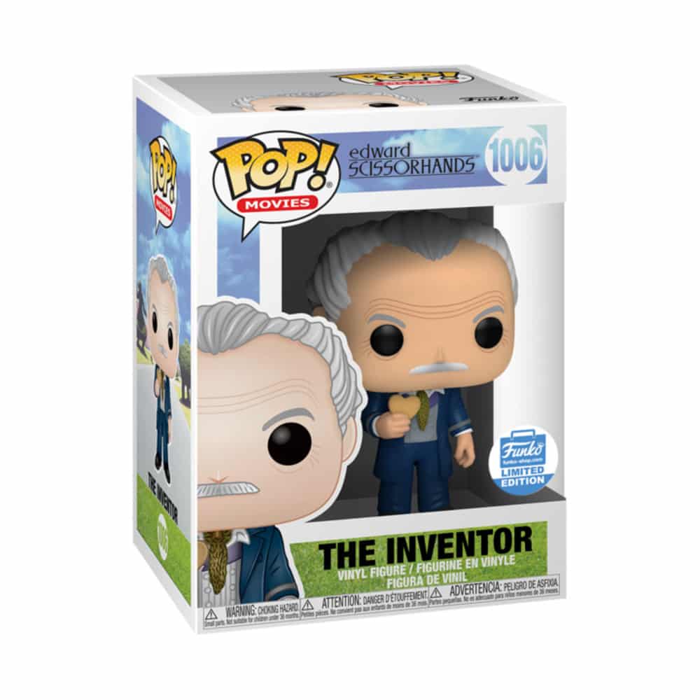 Funko Pop! Edward Scissorhands The Inventor Exclusive #1006