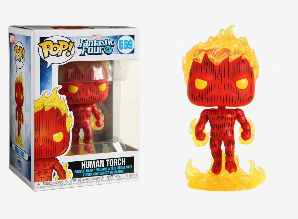 Funko Pop! Fantastic Four Human Torch #559