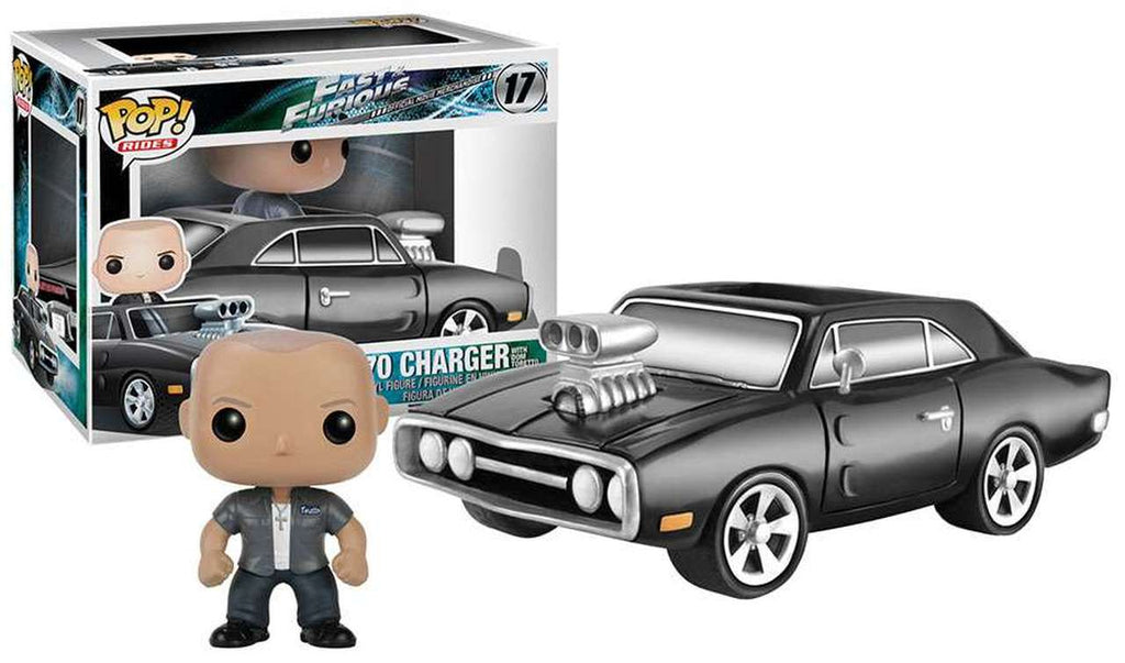 Funko Pop! Fast and Furious 1970 Charger with Dom Toretto #17 (Light Box Damage)