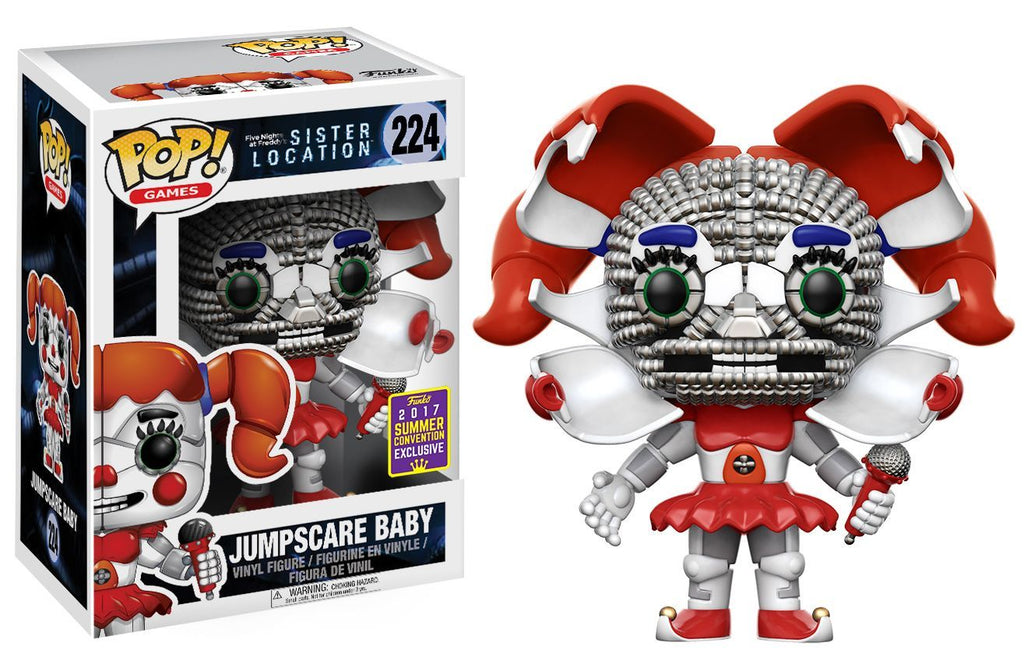 Funko Pop! Five Nights at Freddy's Sister Location Jumpscare Baby Summer Convention Exclusive #224