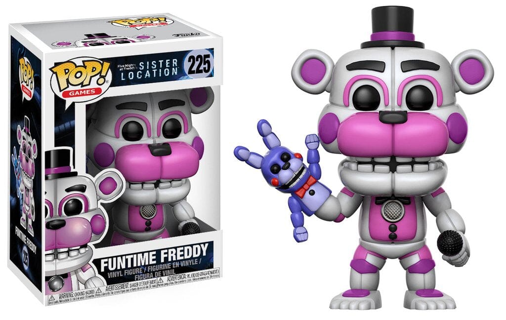 Funko Pop! FNAF Sister Location Funtime Freddy #225