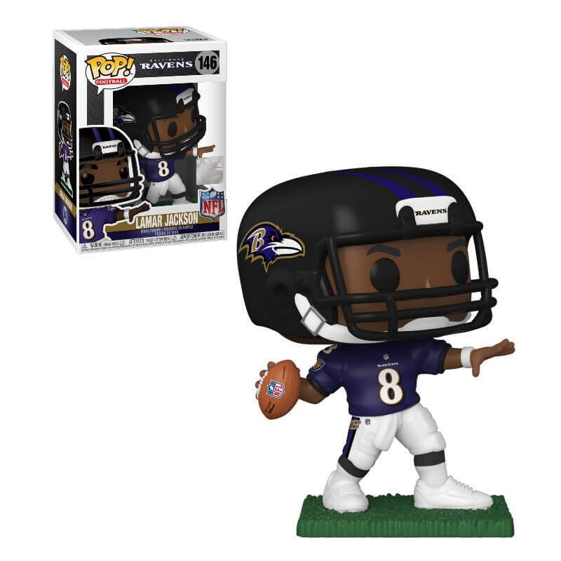 Funko Pop! Football Baltimore Ravens Lamar Jackson #146