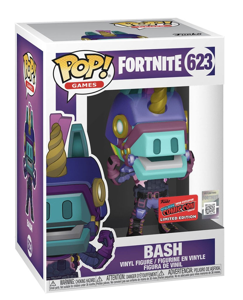 Funko Pop! Fortnite Bash (NYCC Official Sticker) Exclusive #623