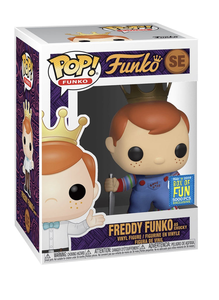 Funko Pop! Freddy Funko as Chucky Box of Fun Exclusive (5000pcs) (Shelf Wear)