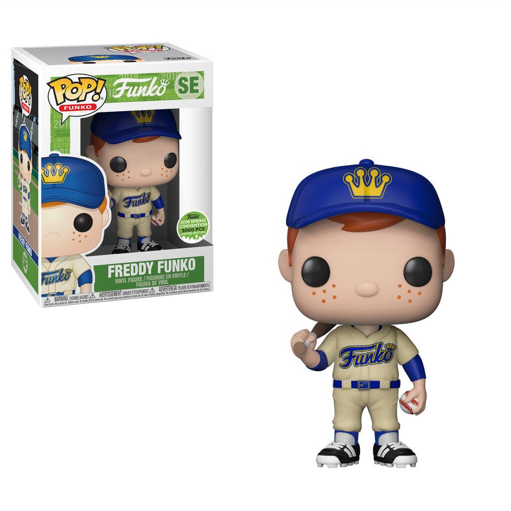 Funko Pop! Freddy Funko Baseball (Alternate Jersey) Spring Convention Exclusive Funko 