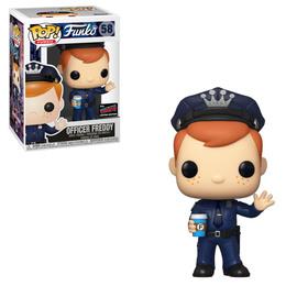 Funko Pop! Freddy Funko Officer Freddy NYCC Official Sticker Exclusive #58 Funko 