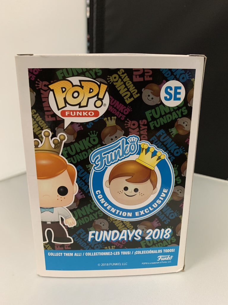 Funko Pop! Freddy Funko Orange Chrome Funko Fundays Exclusive 1000 Pcs (Light Damage) Funko 