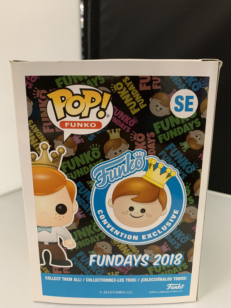 Funko Pop! Freddy Funko Silver Chrome Funko Fundays Exclusive 1000 Pcs (Damaged Box) Funko 