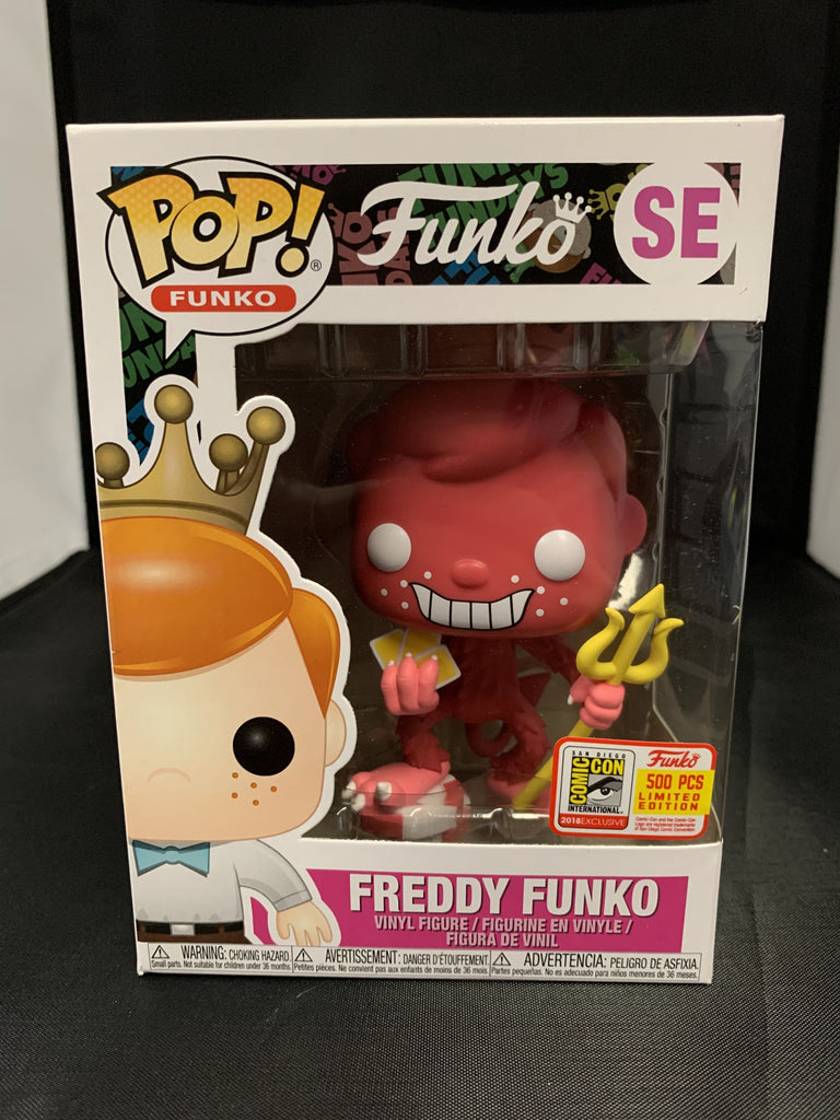 Funko Pop! Freddy Funko The Devil (Red) Funko Fundays Exclusive 500 Pcs