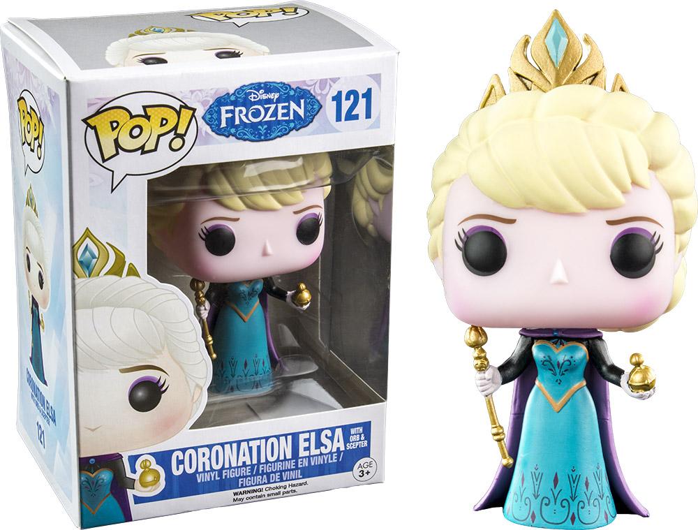 Funko Pop! Frozen Coronation Elsa with Orb and Scepter Exclusive #121 Funko 