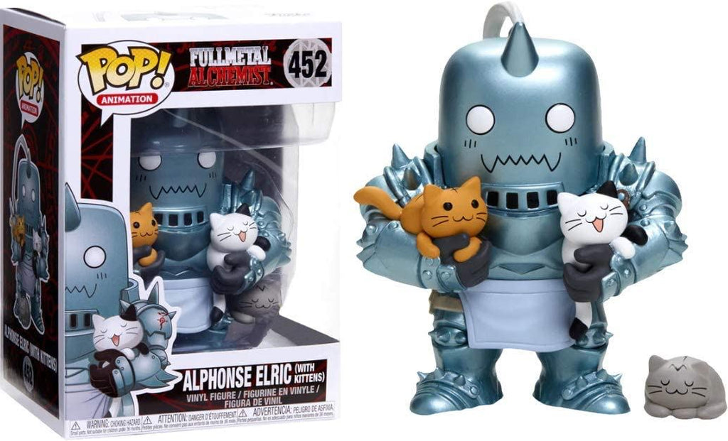 Funko Pop! Fullmetal Alchemist Alphonse Elric (With Kittens) Exclusive #452