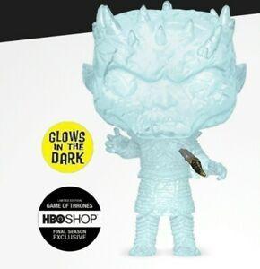Funko Pop! Game of Thrones Crystal Night King with Dagger in Chest Glow (GID) Exclusive #84