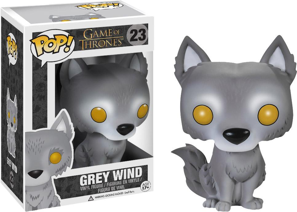 Funko Pop! Game of Thrones Grey Wind #23 (Heavy Box Damage)