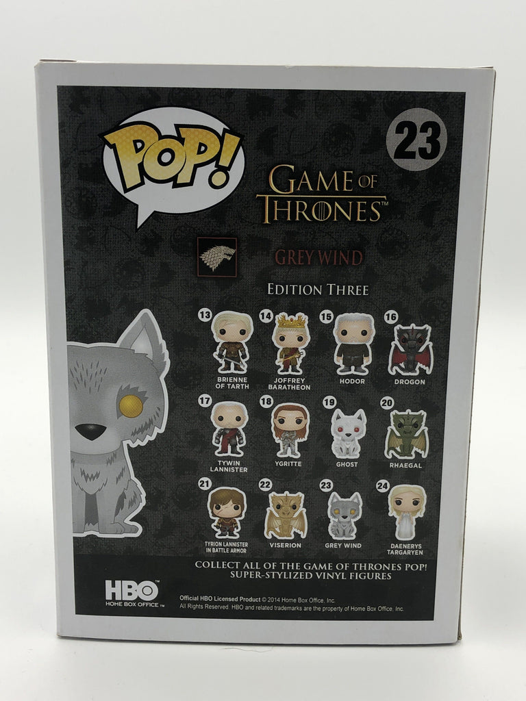 Funko Pop! Game of Thrones Grey Wind #23 (Light Box Damage) Funko 