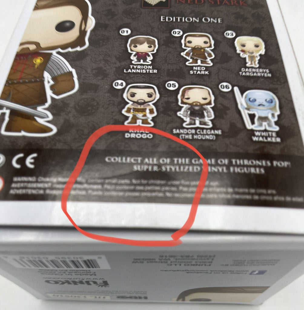 folder Afgang til gen Funko Pop! Game of Thrones Headless Ned Stark SDCC Exclusive #02 (Ligh –  Undiscovered Realm