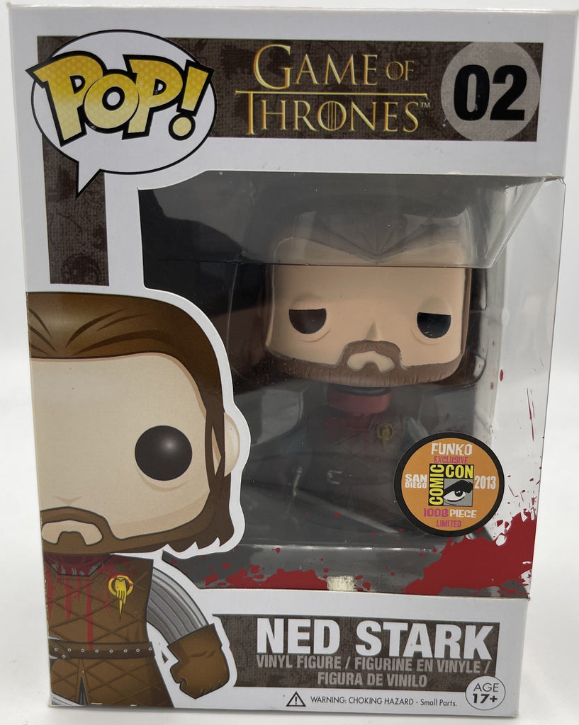 Funko Pop! Game of Thrones Headless Ned Stark SDCC Exclusive #02 (Light Box Damage)