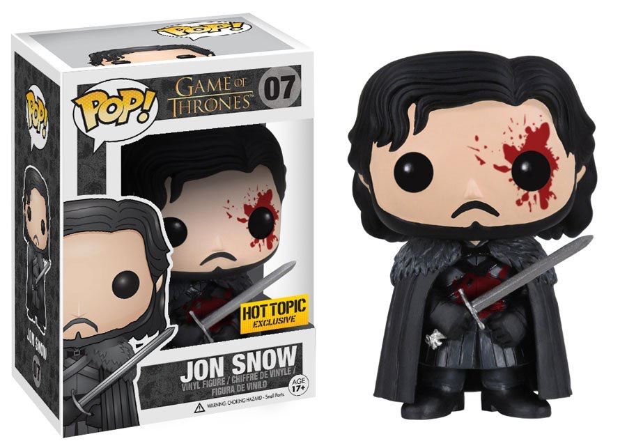 Funko Pop! Game of Thrones Jon Snow Bloody Exclusive #07