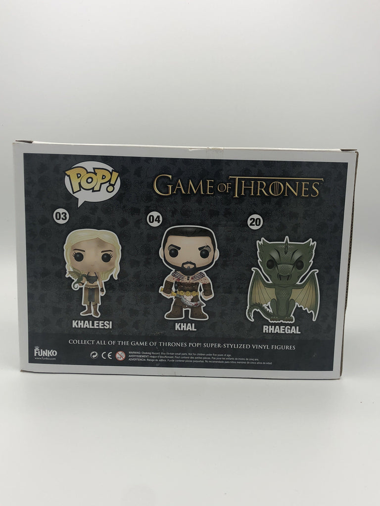 Funko Pop! Game of Thrones Khal Khaleesi and Rhaegal 3 Pack Funko 