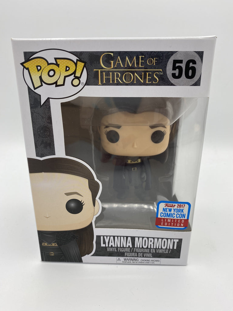 Funko Pop! Game of Thrones Lyanna Mormont Official Sticker Exclusive (Box Damage) #56