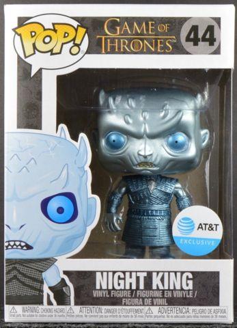 Funko Pop! Game of Thrones Metallic Night King AT&T Exclusive #44