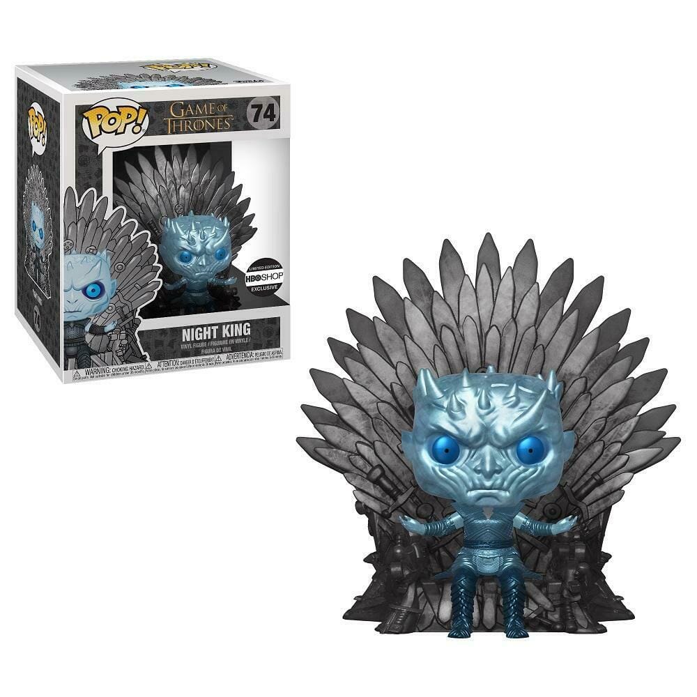 Funko Pop! Game of Thrones Metallic Night King Sitting on Throne #74