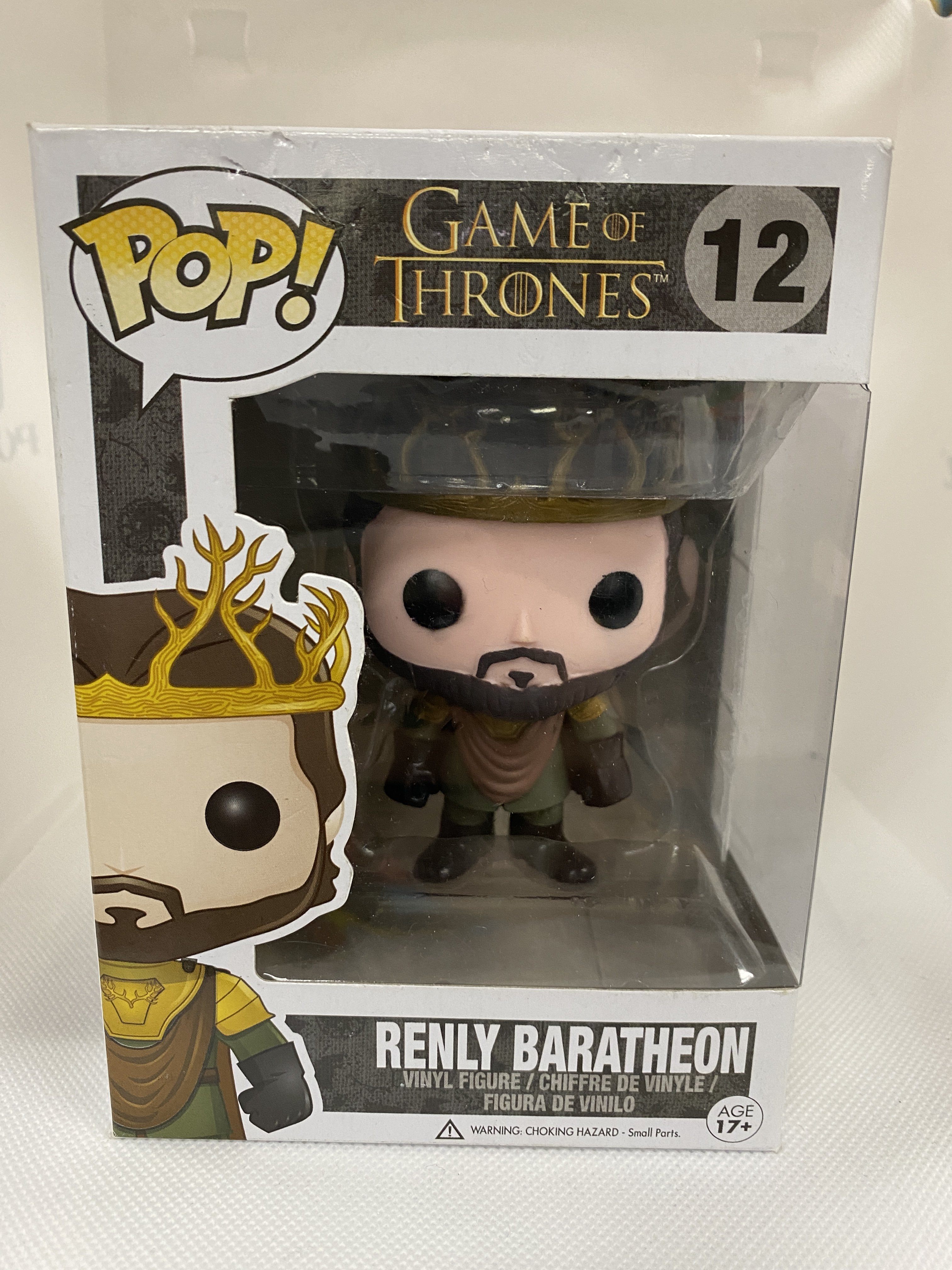 Funko Pop! Game of Thrones Renly Baratheon #12 (Heavy Box Damage) Funko Pop! Game of Thrones Renly Baratheon #12 (Heavy Box Damage)