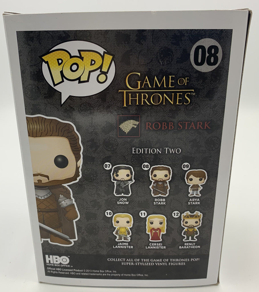 Funko Pop! Game of Thrones Robb Stark #08 (Heavy Box Damage) Funko 