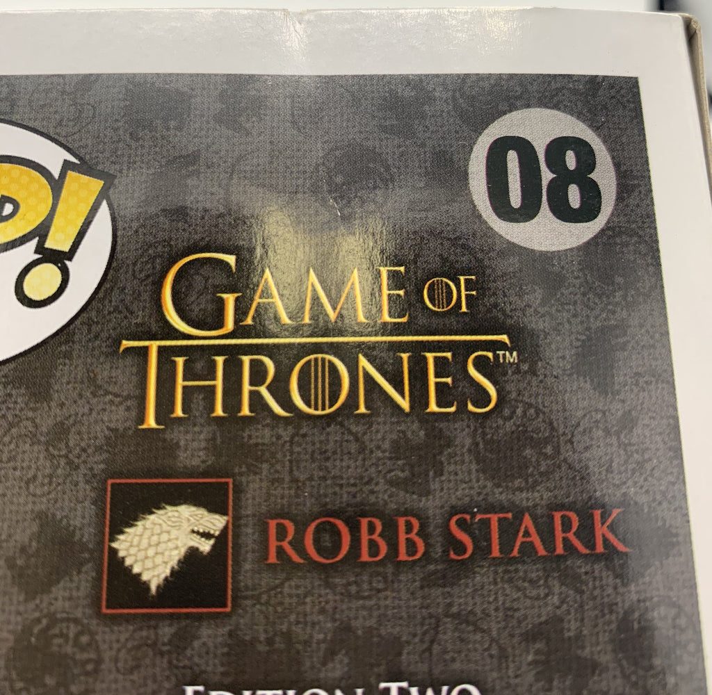 Funko Pop! Game of Thrones Robb Stark #08 (Heavy Box Damage) Funko 