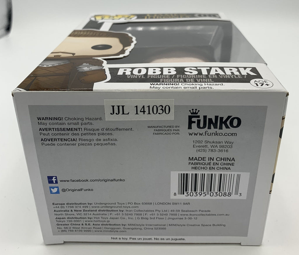 Funko Pop! Game of Thrones Robb Stark #08 (Heavy Box Damage) Funko 
